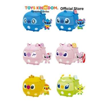 Toys Kingdom Kiddy Fun Minifigure Disney Stitch Camper Van Random Toys Kids Toy Figur Mainan Koleksi