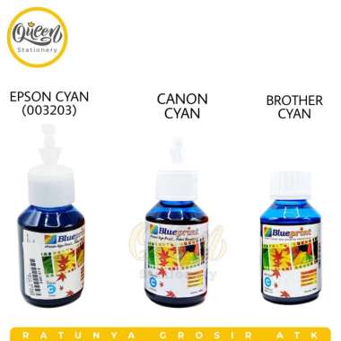 1 PCS TINTA 100ML BLUE PRINT / TINTA ISI ULANG PRINTER / TINTA PRINTER / TINTA REFILL PRINTER CANON 