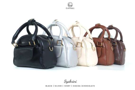 SLINGBAG SYAHRINI TAS SELEMPANG WANITA BY GAYAKU SILVER