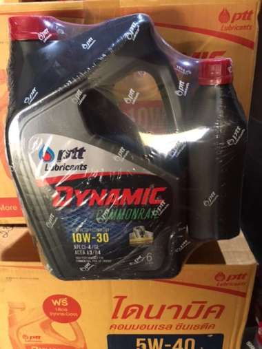 Oli Ptt Dynamic commonrail 10w30 diesel kemasan 7 liter