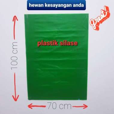 Plastik Silase Fermentasi Pakan Ternak - SANGAT TEBAL (70 Mikron)