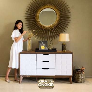 Melody-Furniture Lemari Buffet Klasik Modern JULY SIDEBOARD