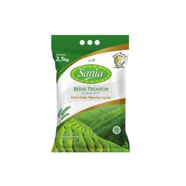 SANIA BERAS 2.5 KG