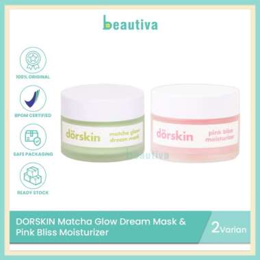 Dorskin Matcha Glow Dream Sleeping Mask - Pink Bliss Moisturizer Matcha Glow Mask