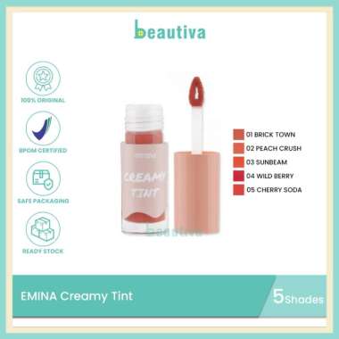 Emina Creamy Tint - Lip Tint 03 Sunbeam