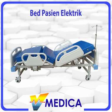 (Instant) Bed Pasien+Matras Elektrik 3 Crank / Ranjang Pasien+Busa Elektrik 3 Crank KUPU-KUPU / Temp