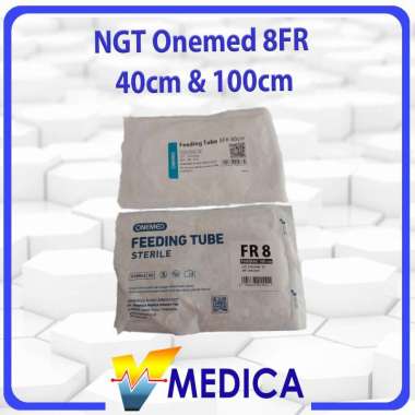 NGT / Selang Makan FR 8 / Feeding Tube Onemed 8 FR (40cm & 100cm) / Feeding Tube No 8 40cm