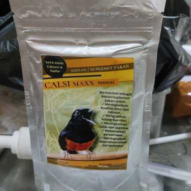 100gram CALSIMAX CALSIMAXX KALSIUM BUBUK ASINAN UNTUK BURUNG MURAI BATU DAN BURUNG PEMAKAN SERANGGA