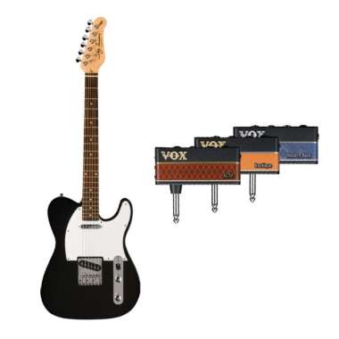 ROCKTOBER JAY TURSER LT (PAKET BUNDLING 1PC JT-LT + 1PC AMPLUG 3) Black