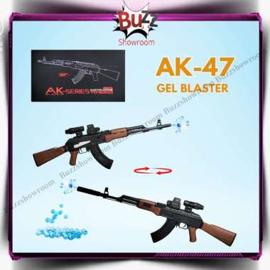Mainan Tembakan Anak WGG AKM Water Gel Blaster Mainan Watergel AK47 with HoloSight