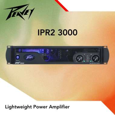 Power amplifier Peavey IPR2 3000 Power Amplifier