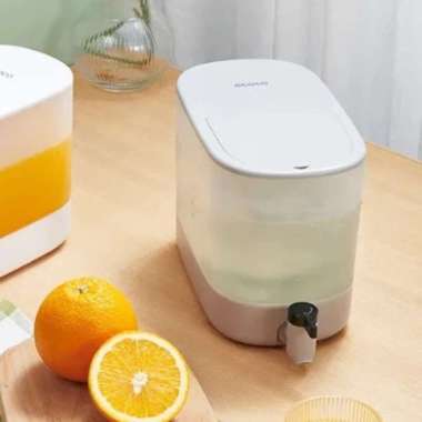ECOCO Cold Kettle - Box Minuman Dingin Estetik Modern Dengan Keran Buka Tutup Grey
