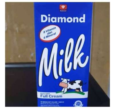 DIAMOND Susu UHT Diamond 1 Liter Full Cream Milk