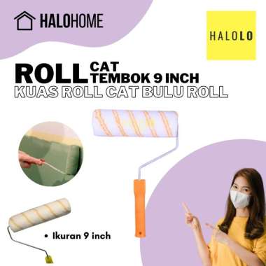 Kuas Cat Roll 9 Inch Kuas Cat Roll Tembok Kuas Roll Cat Ukuran 9 Inch