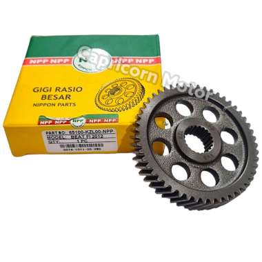 GIGI RASIO BESAR GARDAN BEAT FI SCOOPY FI VARIO 110 FI SPACY FI INJEKSI GEARBOX SUSUN NPP