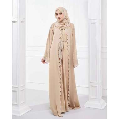 GYORA ABAYA SYARI GAMIS HAJI UMROH HITAM PUTIH TURKEY DRESS ABAYA BASIC ARABIAN BORDIR BUSUI FRIENDL