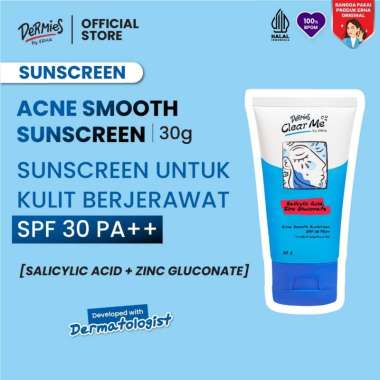DERMIES Clear Me Acne Smooth Sunscreen SPF 30 PA++ 30g
