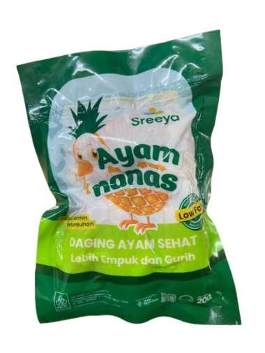 AYAM NANAS MIDDLE WING 200GR CHICKEN SAYAP BAGIAN TENGAH SREEYA HALAL