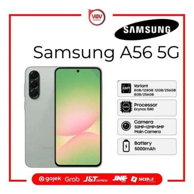 Hp Samsung A56 5G Ram 8GB Internal 256GB Garansi Resmi Green