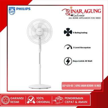 Philips ACP620/00 Kipas Angin Berdiri 16 Inch
