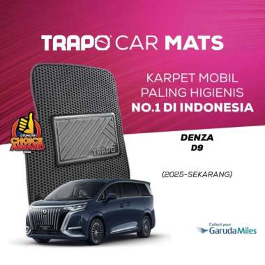 Karpet Mobil Trapo Classic Mark IV Denza D9 2025-Sekarang Kelabu Kelabu