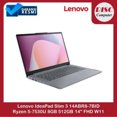 Lenovo IdeaPad Slim 3 14ABR8-7BID Ryzen 5-7530U 8GB 512GB 14" FHD W11