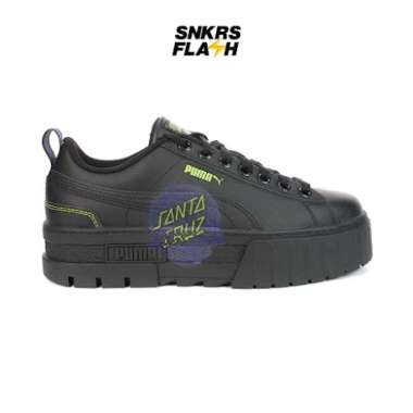 Sepatu Sneakers Wanita PUMA MAYZE X SANTA CRUZ BLACK - 38109201 41