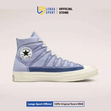 Sepatu Pria Converse Chuck 70 Hiking Stitched Canvas - Purple (A00471C) ORIGINAL 44