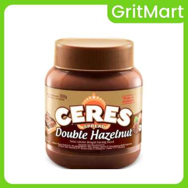 Ceres Spread Selai Double Hazelnut 350 gr I Selai Coklat Super Lembut