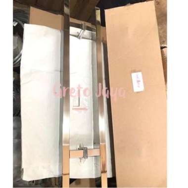 ( 40cm ) Handel Handle Tarikan Pintu Kaca Kayu Minimalis Kotak Panjang As 40 cm Not Specified