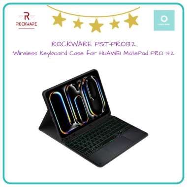ROCKWARE PST-PRO13.2 - Wireless Keyboard Case for HUAWEI MatePad PRO 13.2
