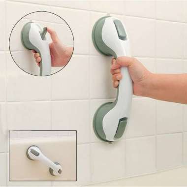 Portable Pegangan Tangan Helping Handle tempel Licin Bathub WC Mandi