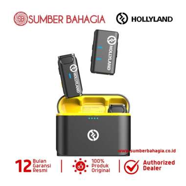 Sumber Bahagia - Hollyland LARK M1 DUO 2-Person Wireless Microphone