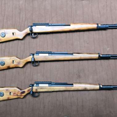 IMTAC Kar98K German WWII/WW2 Mainan Custom Wood PVC Metal Wargame