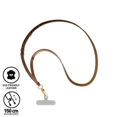 Universal Crossbody Strap CASETiFY Bioveg Tan