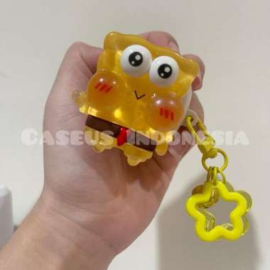 Softcase Baseus Caseus WM01/WM02 Premium Polos Warna Karakter Mewah SpongeBob WM01