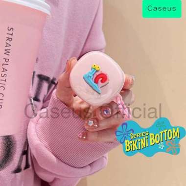 Softcase Baseus Caseus WM01/WM02 Premium Polos Warna Karakter Mewah Gary WM01