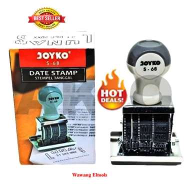 STEMPEL LUNAS + TANGGAL KENKO S-68 /ORIGINAL/Kuat/Tahan Lama/Tinggi 8 Cm