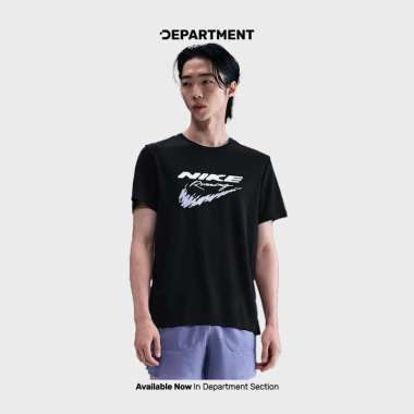 Kaos Lari Pria NIKE DRI-FIT MILER UV HV2136010 ORIGINAL S