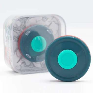 QiYi Haptic Coin Fidget Toy Button / Spinner dari Produsen Magic Cube Puzzle Kubus Qiyi SPINNER BIRU