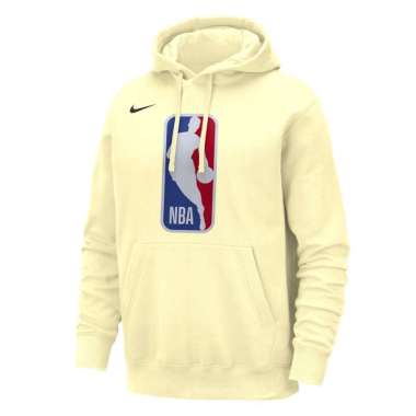 Baju Basket Nike Nba Team 31 Club Fleece Hoodie Alabaster Original Dx9793-744 M