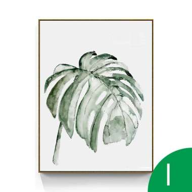 Hiasan dinding Eyre Lukisan dekoratif Skandinavia lukisan dinding ruang tamu I-60*40+Emas bingkai