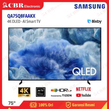 TV SAMSUNG 75 Inch LED QA75Q8FAAKX (4K UHD – AI Smart TV)
