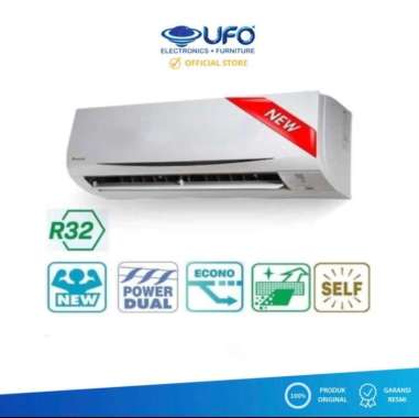 AC DAIKIN NEW SERIES 1/2PK FTNE 15MV14 THAILAND UNIT ONLY