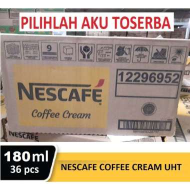 Promo Harga Nescafe Ready to Drink Coffee Cream 180 ml - Blibli