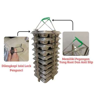 PENJEPIT FOOD TRAY OMPRENG BGN/ PENGAIT FOOD TRAY MBG / PENGANGKUT FOOD TRAY NAMPAN MBG / TENTENGAN 