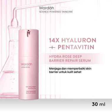 WARDAH HYDRA ROSE SERIES (SKINCARE) REPAIR SERUM 30ML