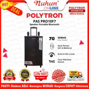 Polytron Speaker Aktif Portable PAS PRO10F7