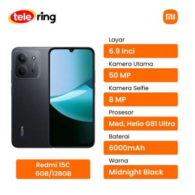 HP XIAOMI REDMI 15C 6/128GB ORANGE