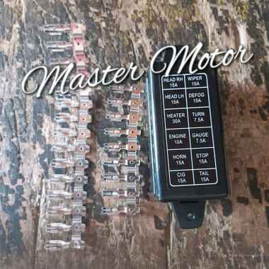 Fusebox / Fuse Box / Kotak Sekring / Box Sekring Universal